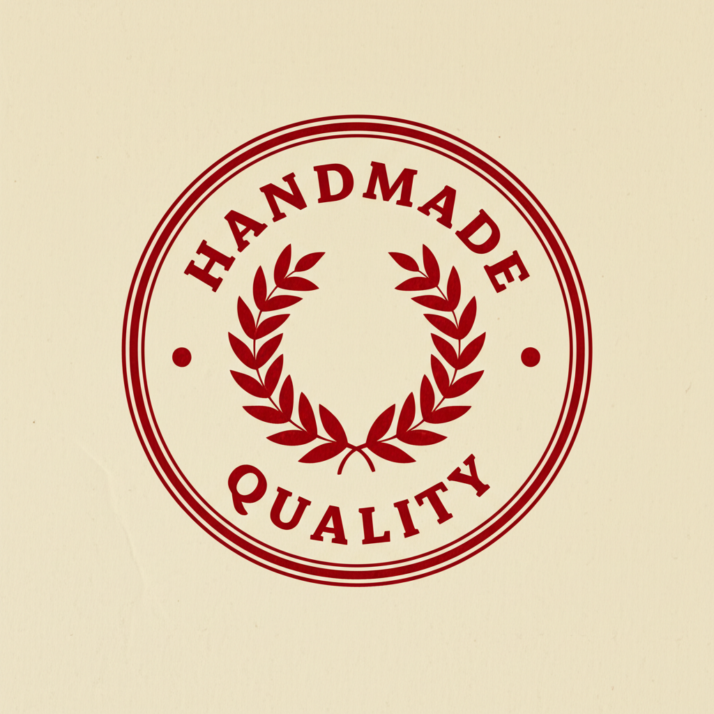 Handgemacht Qualitätssiegel